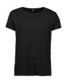 Heren T-shirt Tee Jays 5062 Roll-Up Black
